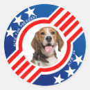 Search for red dog stickers Stars and stripes