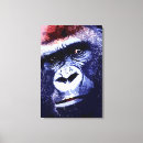Recherche de gorille art Portrait de gorille