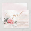 Search for gold baby girl shower invitations Pretty