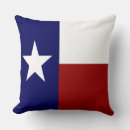 Recherche de drapeau texas m coussins État étoile unique