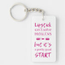 Search for lipstick rectangular keychains Cometologist