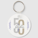 Search for fabulous birthday keychains 50 years old