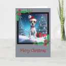 Search for jack russell terrier christmas cards Snow
