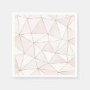 Recherche de gold foil napkins Rose doré