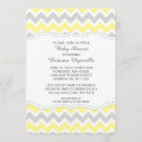 Recherche de chevron baby shower invitations Neutre