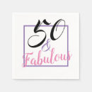 Search for 50th purple napkins 50 and fabulous