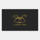 Search for lyre stickers Music