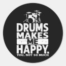 Recherche de drum kit stickers Batteur