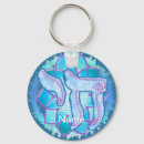 Search for chai round keychains Jewish