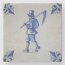 Recherche de delft dessous de verres Vintage