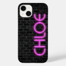 Search for neon light iphone cases Black