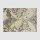 Search for world map tissue paper Decoupage