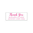 Search for wedding thank you rubber stamps Pretty