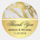 Search for white and gold wedding stickers Bride and groom