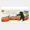 Search for cat pumpkin stickers Vintage