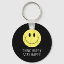 Search for think happy keychains Quote