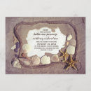 Search for rustic beach wedding invitations Starfish