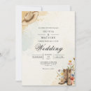 Search for cowboy hat wedding invitations Western