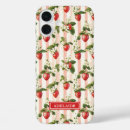 Recherche de fraise iphone coques Aquarelle