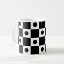 Search for checkerboard pattern mugs Geometric