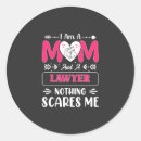 Search for lawyer stickers Mom