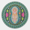 Recherche de mandala stickers Lotus
