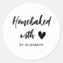 Search for home bakery business stickers Homemade