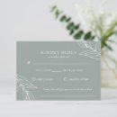Search for garden wedding rsvp cards Simple