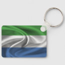 Search for leone keychains Flag of sierra leone