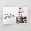 Search for modern sweet 16 invitations Glam
