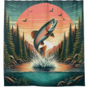 Search for trout shower curtains Outdoors