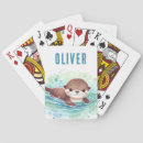 Recherche de loutre jeux de cartes Illustration