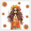 Search for hippie stickers Flower