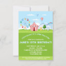 Search for circus ticket invitations Ferris wheel