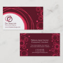 Recherche de rouge cerise cartes visite Simple