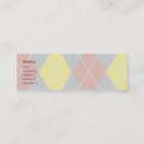 Search for argyle business cards Pattern