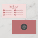 Search for follow us business cards Influencer