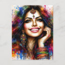 Search for indian art postcards Colourful