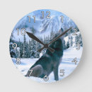 Recherche de nous loup horloges Neige