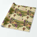 Search for grapes wrapping paper Vineyard