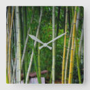 Search for bamboo clocks Wood