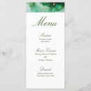 Search for emerald green menus Gold