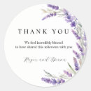 Search for rustic floral wedding stickers Purple