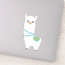 Search for funny llama stickers White