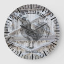 Search for vintage rooster clocks Wood