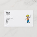 Recherche de travailleur de la construction cartes visite Entrepreneurs