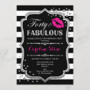 Search for fabulous 40th birthday invitations Glam
