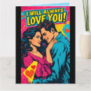 Search for love pop cards Blue