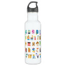 Search for alphabet water bottles Children