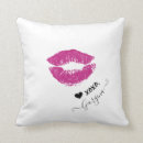 Search for black lip pillows Girly